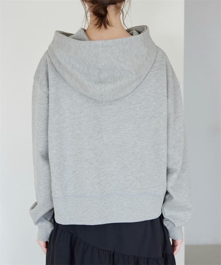 ブルベ夏/ブルベ冬服 シンプルフーディパーカー