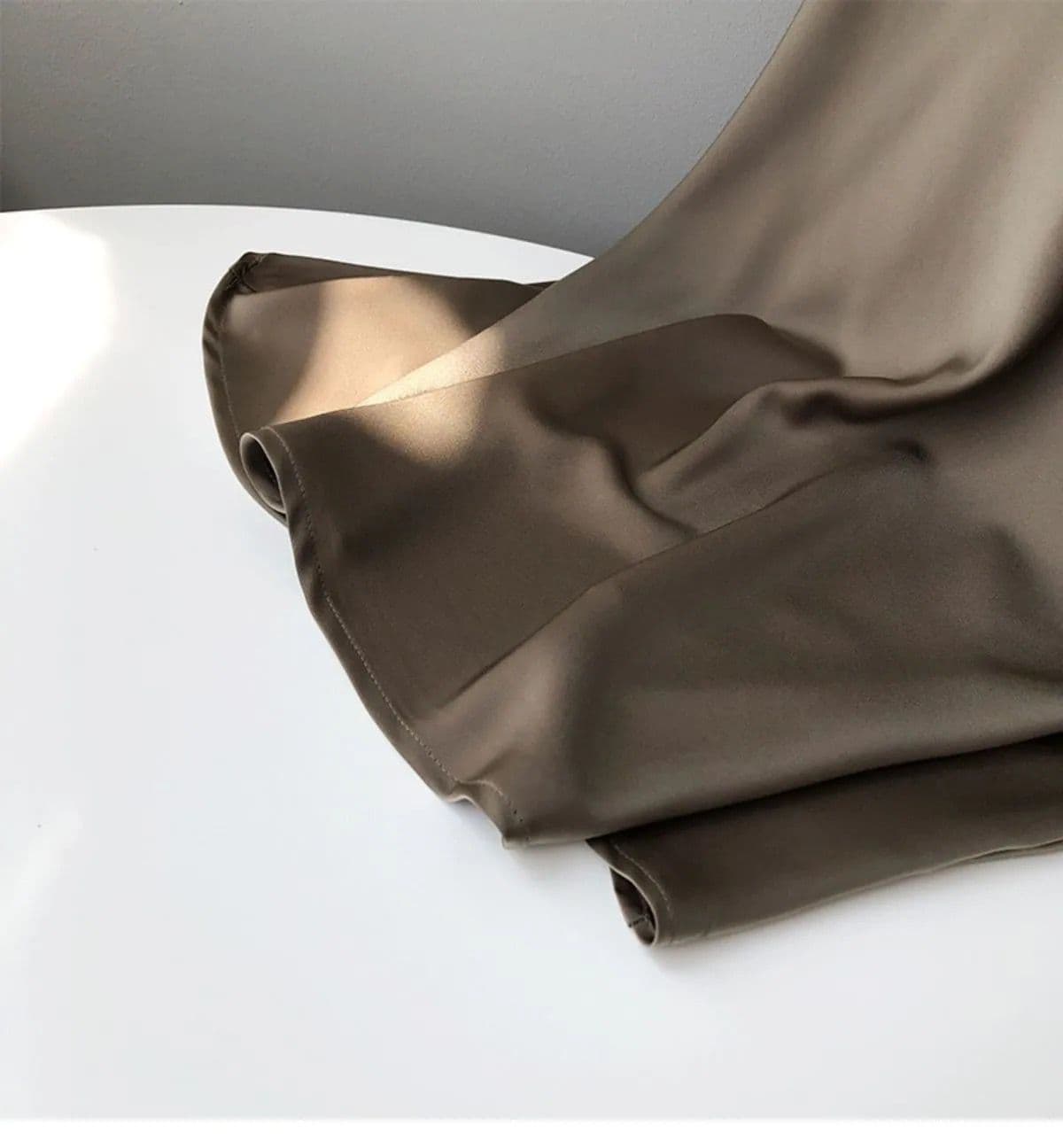 ブルベ冬服 サテンノースリーブワンピース