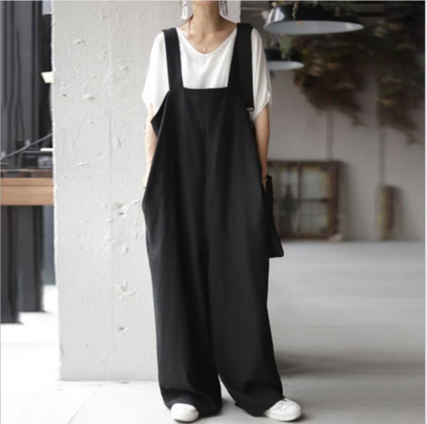 ブルベ冬服 ゆったりサロペットオールインワン