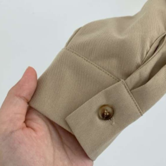 ブルベ夏/ブルベ冬服 エレガントシャツワンピース