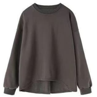 ブルベ冬服 ゆったりオーバーサイズ長袖スウェット