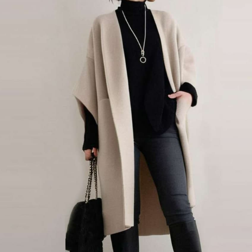 ブルベ夏/ブルベ冬服 ラグジュアリー ロングコート