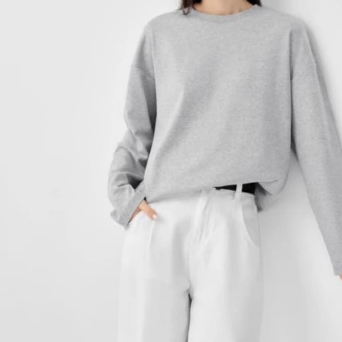 ブルベ夏/ブルベ冬服 シンプルトレーナー