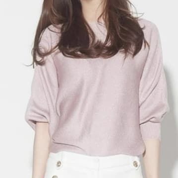 ブルベ夏/ブルベ冬服 パフスリーブブラウス