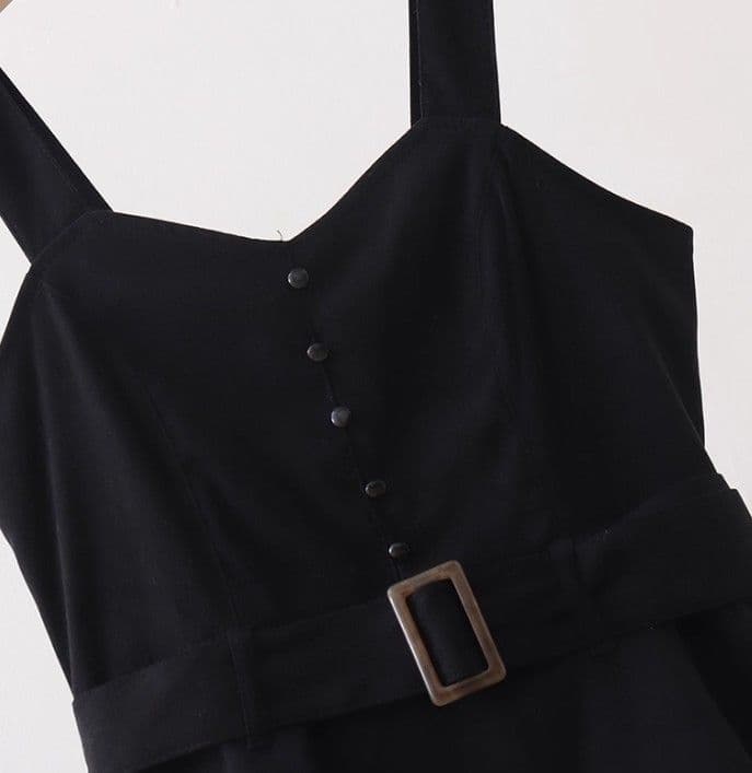 ブルベ冬服 アシンメトリー重ね切替ワンピース