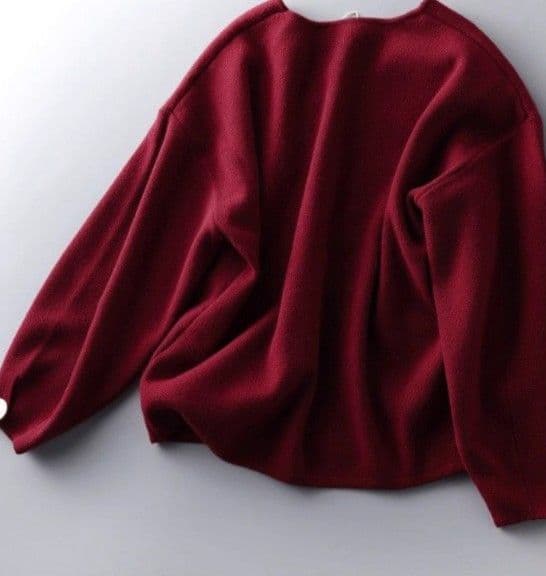 ブルベ夏/ブルベ冬服 クルーネック プルオーバーニット