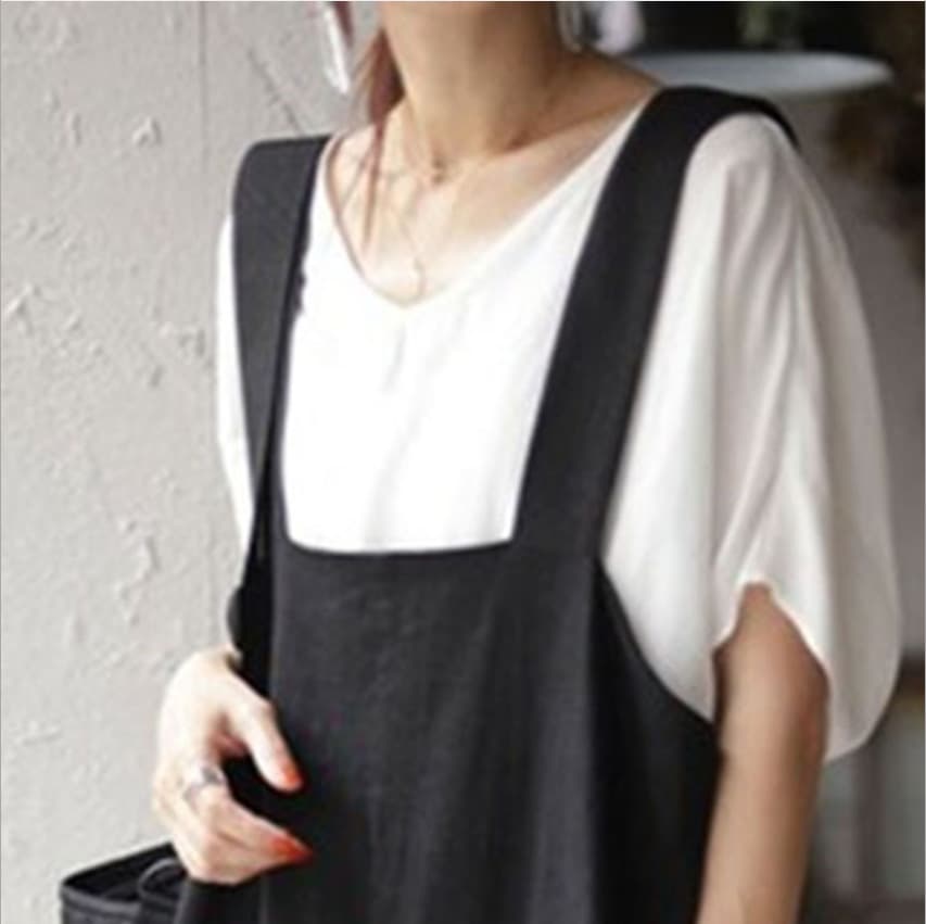 ブルベ冬服 ゆったりサロペットオールインワン