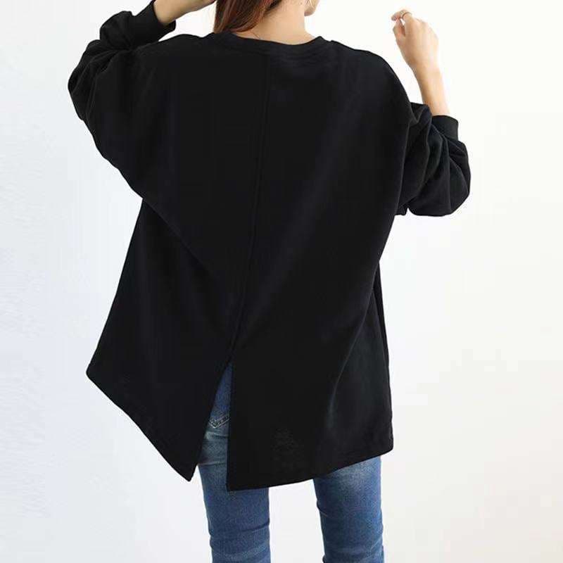 ブルベ冬服 ゆったりオーバーサイズ長袖スウェット