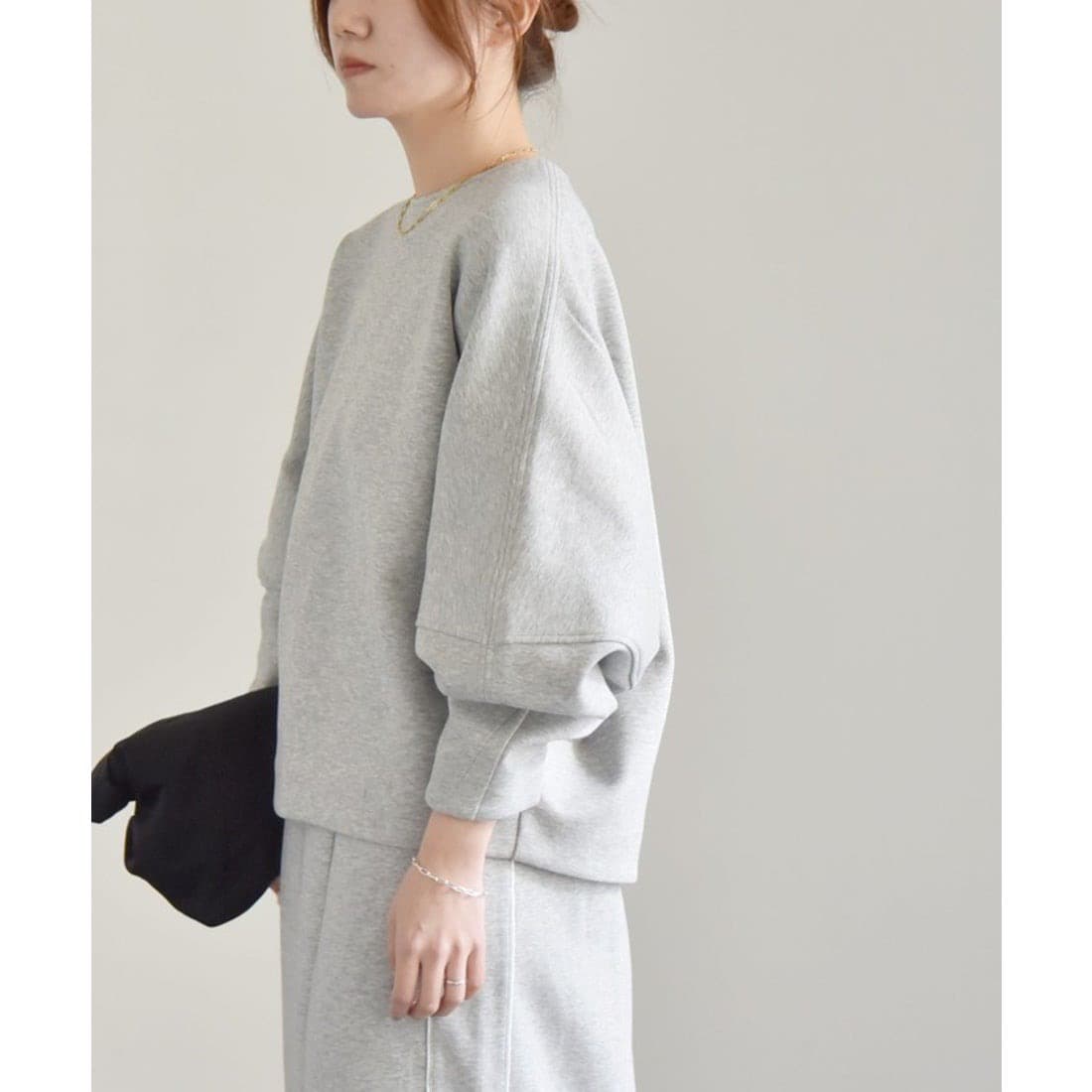 ブルベ夏/ブルベ冬服 ぽわん袖トレーナー