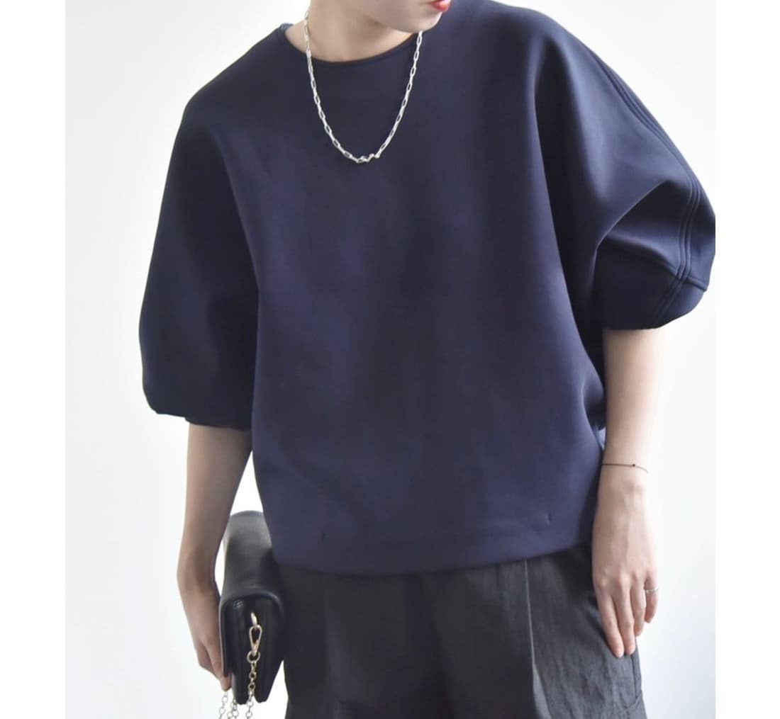 ブルベ夏/ブルベ冬服 ぽわん袖トレーナー