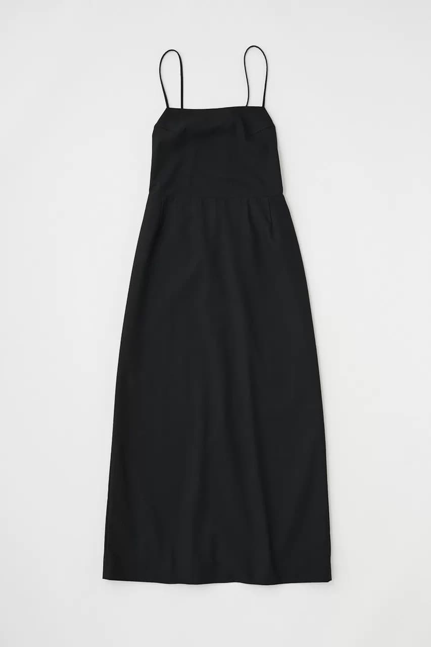 ブルベ冬服 シンプル キャミソールワンピース