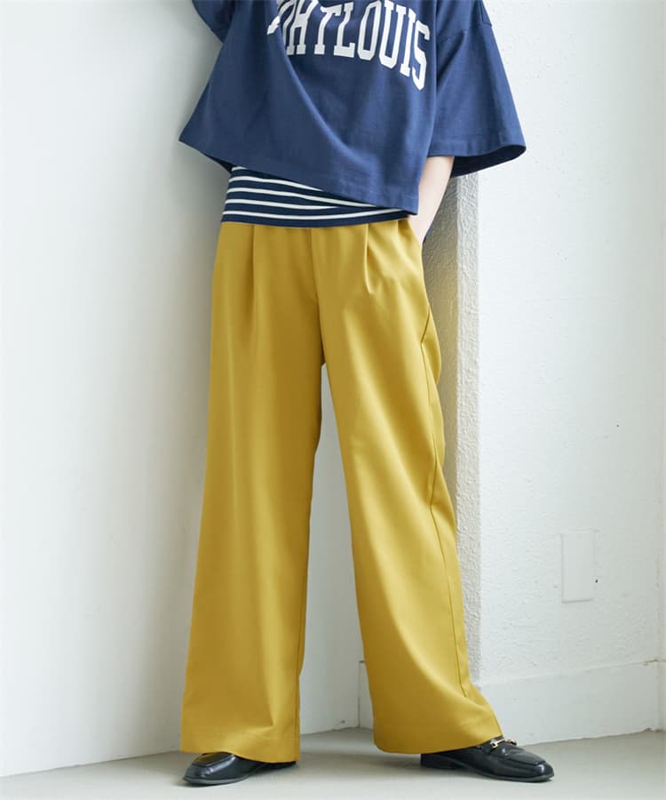 ブルベ夏/ブルベ冬服 リラックスシルエットパンツ