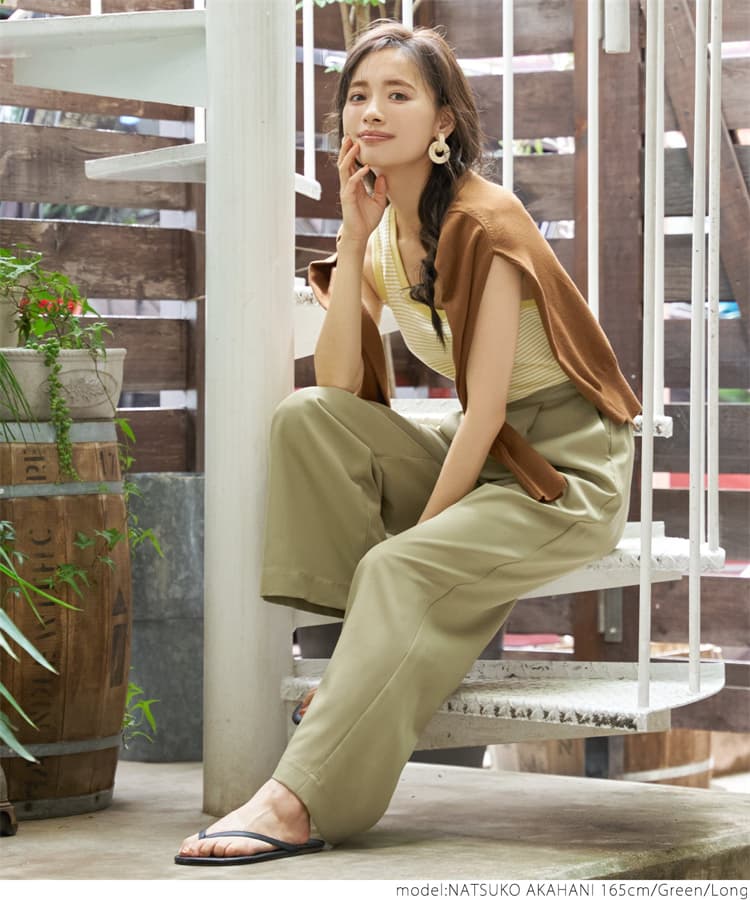 ブルベ夏/ブルベ冬服 リラックスシルエットパンツ