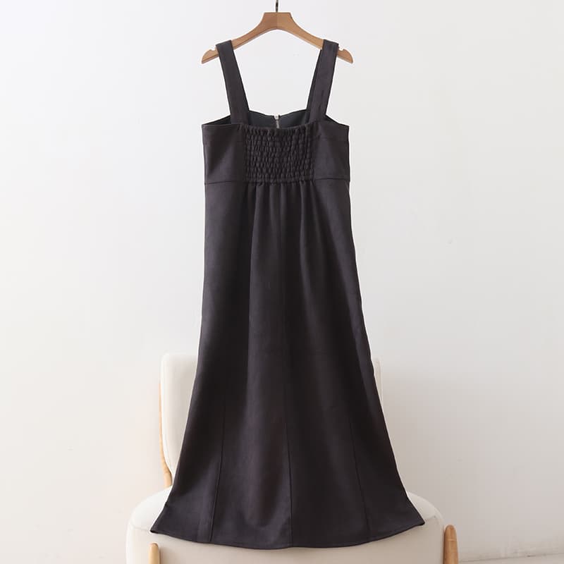 ブルベ夏/ブルベ冬服 美シルエット ジップアップワンピース