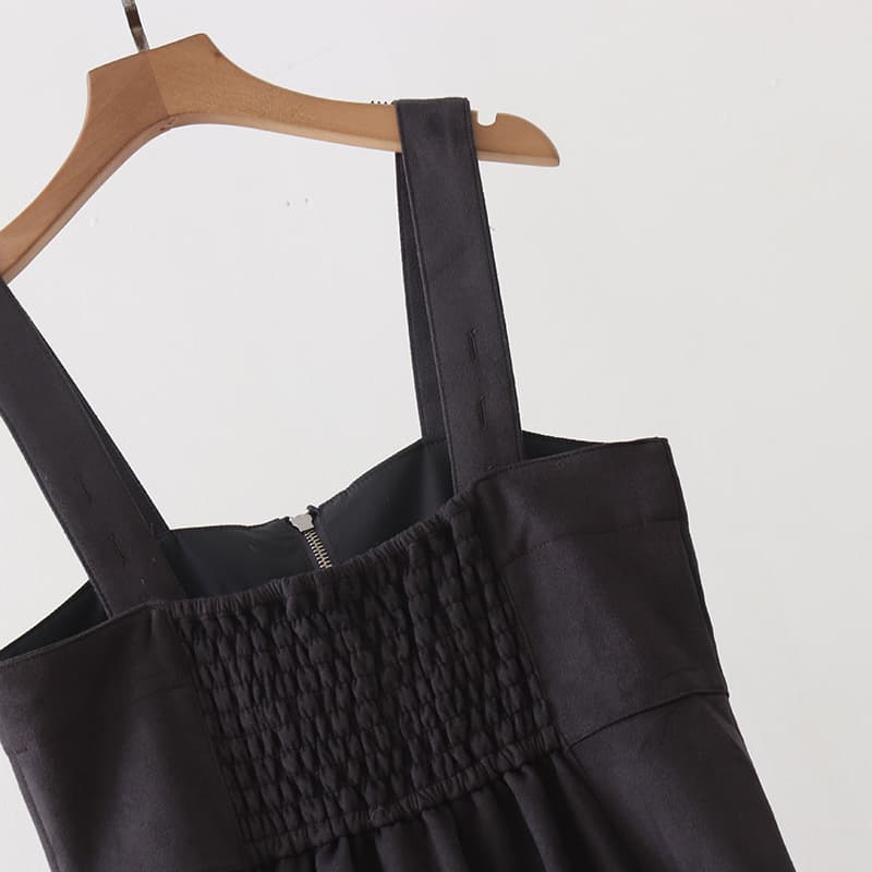 ブルベ夏/ブルベ冬服 美シルエット ジップアップワンピース