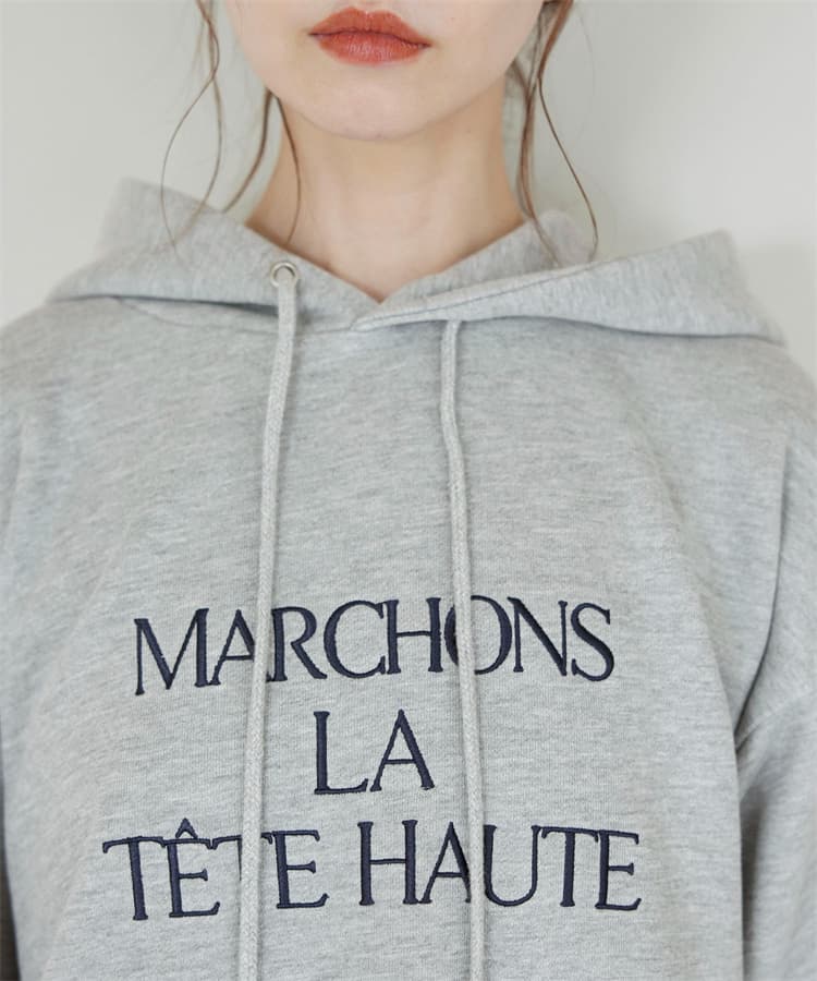 ブルベ夏/ブルベ冬服 シンプルフーディパーカー