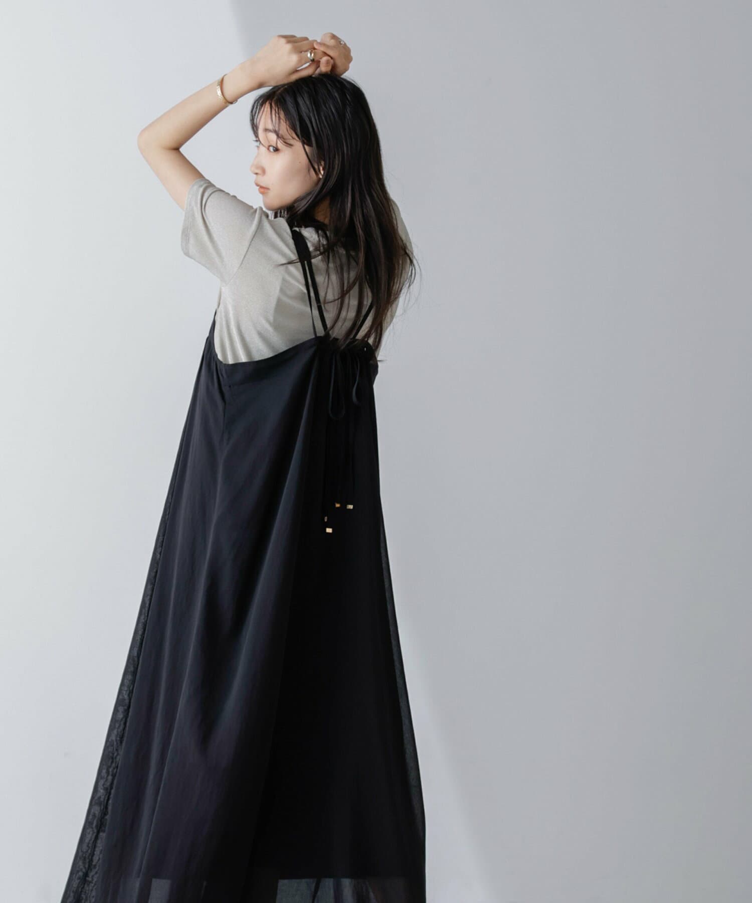 ブルベ冬服 ゆったりキャミワンピース