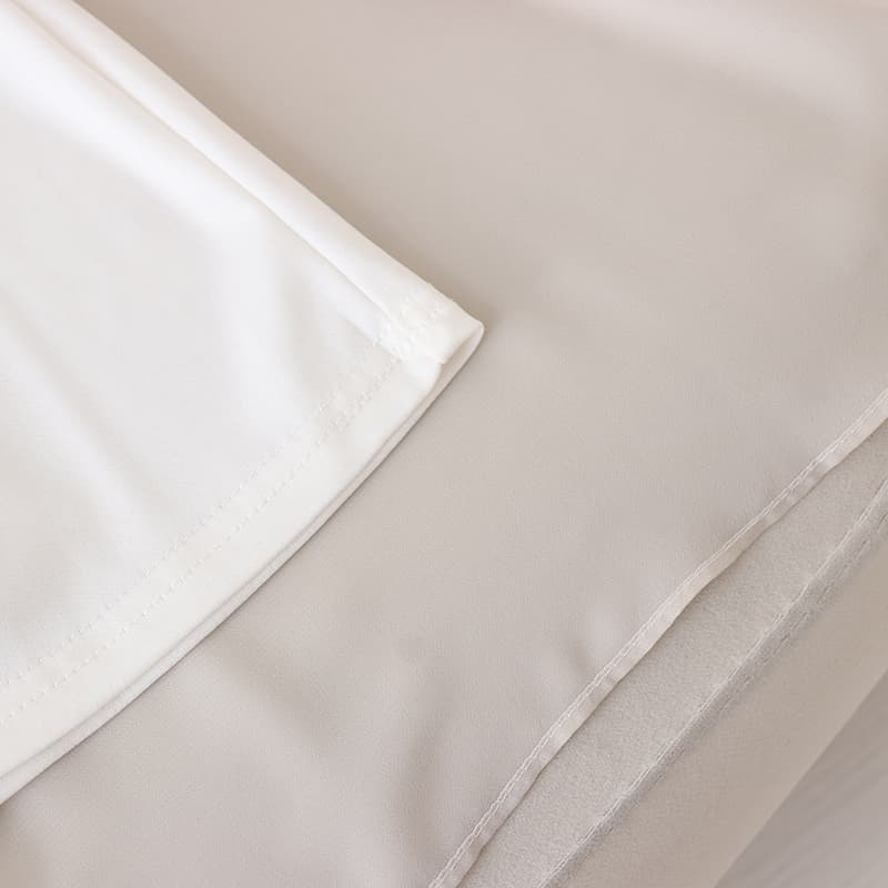 ブルベ冬服 アシンメトリー重ね切替ワンピース