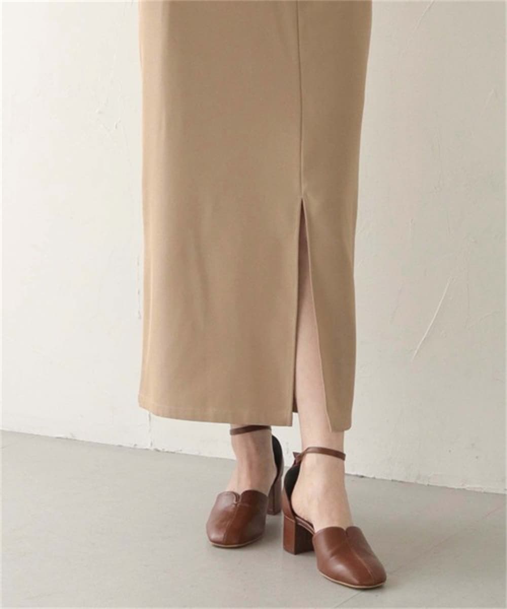 ブルベ夏服 シアー袖レイヤードロングワンピース