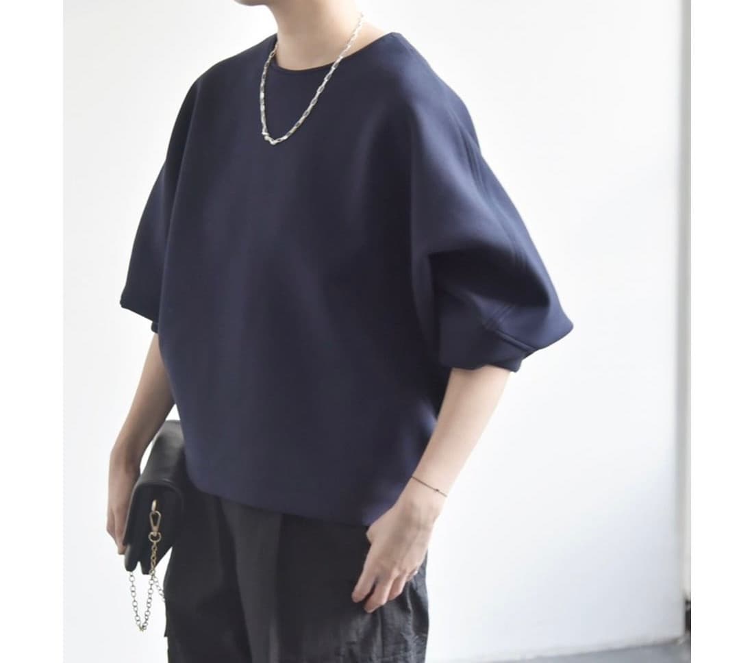 ブルベ夏/ブルベ冬服 ぽわん袖トレーナー