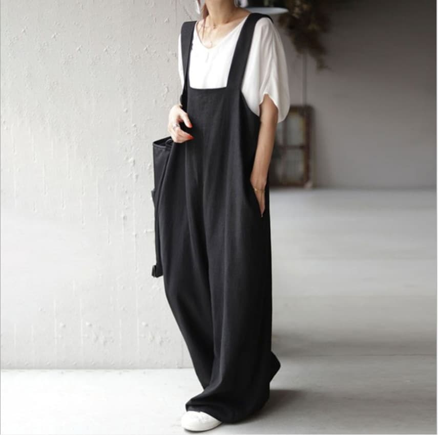 ブルベ冬服 ゆったりサロペットオールインワン