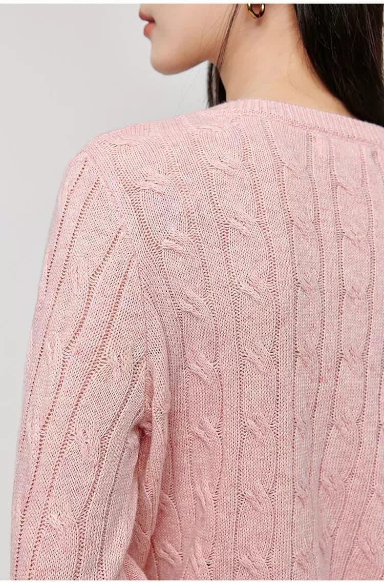 ブルベ夏/ブルベ冬服 フロントボタンカーディガン