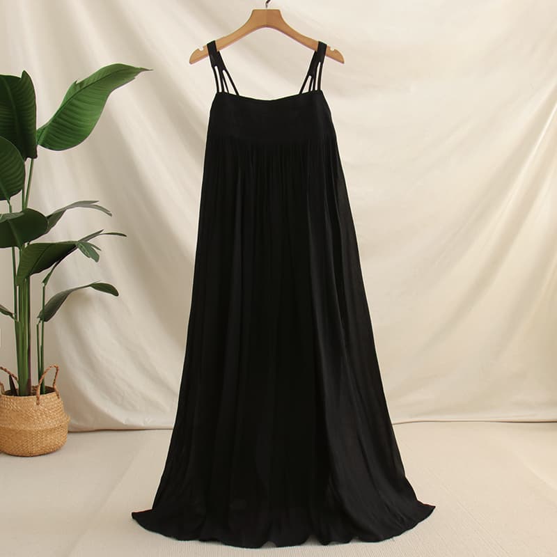 ブルベ冬服 ゆったりキャミワンピース