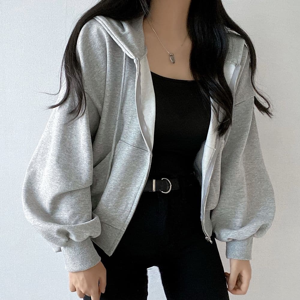 ブルベ夏/ブルベ冬服 スウェット上品パーカートップス