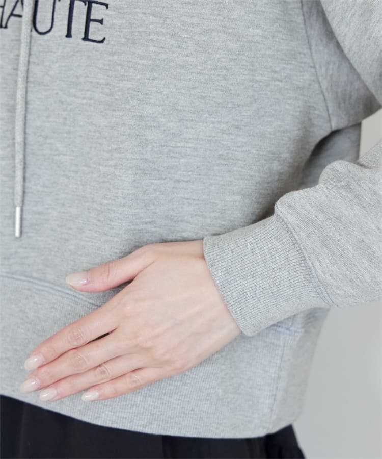 ブルベ夏/ブルベ冬服 シンプルフーディパーカー