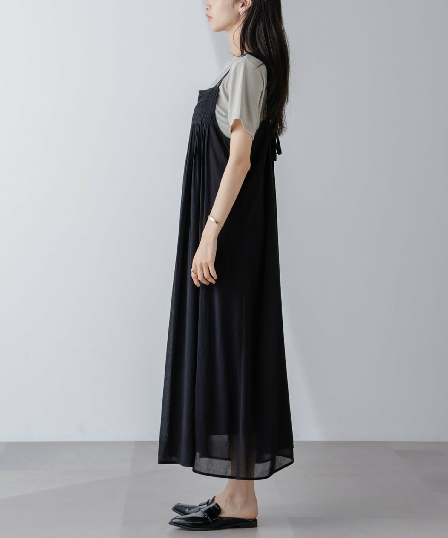 ブルベ冬服 ゆったりキャミワンピース