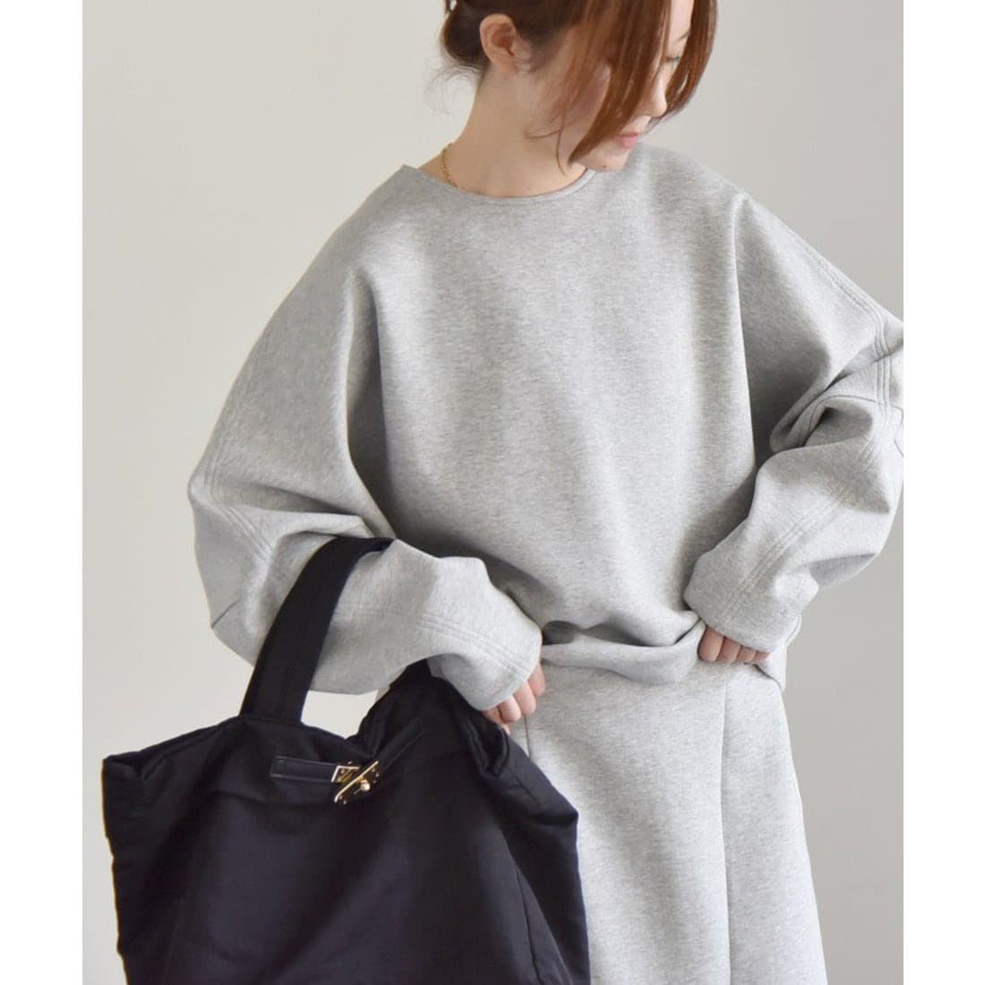 ブルベ夏/ブルベ冬服 ぽわん袖トレーナー