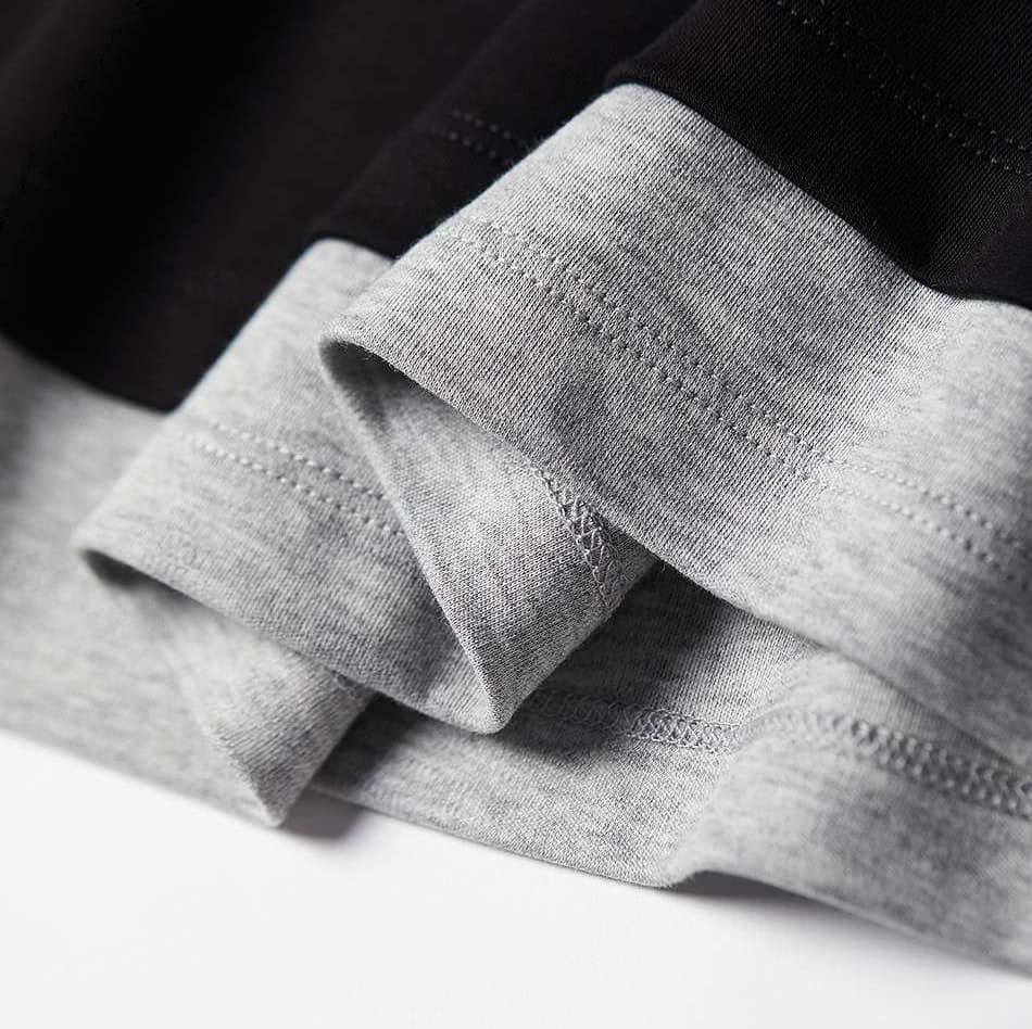 ブルベ夏/ブルベ冬服 重ね着風ロングスリーブプルオーバ