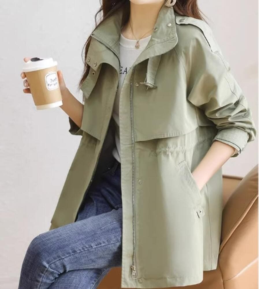 ブルベ夏服 モッズコート