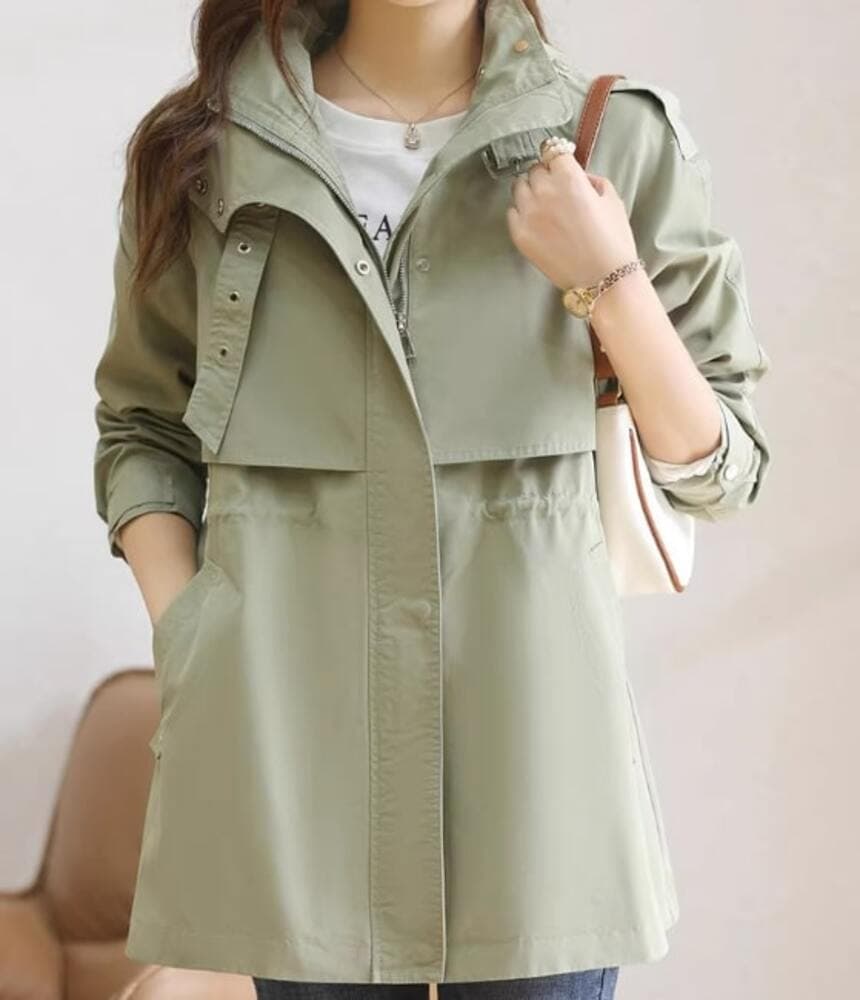 ブルベ夏服 モッズコート