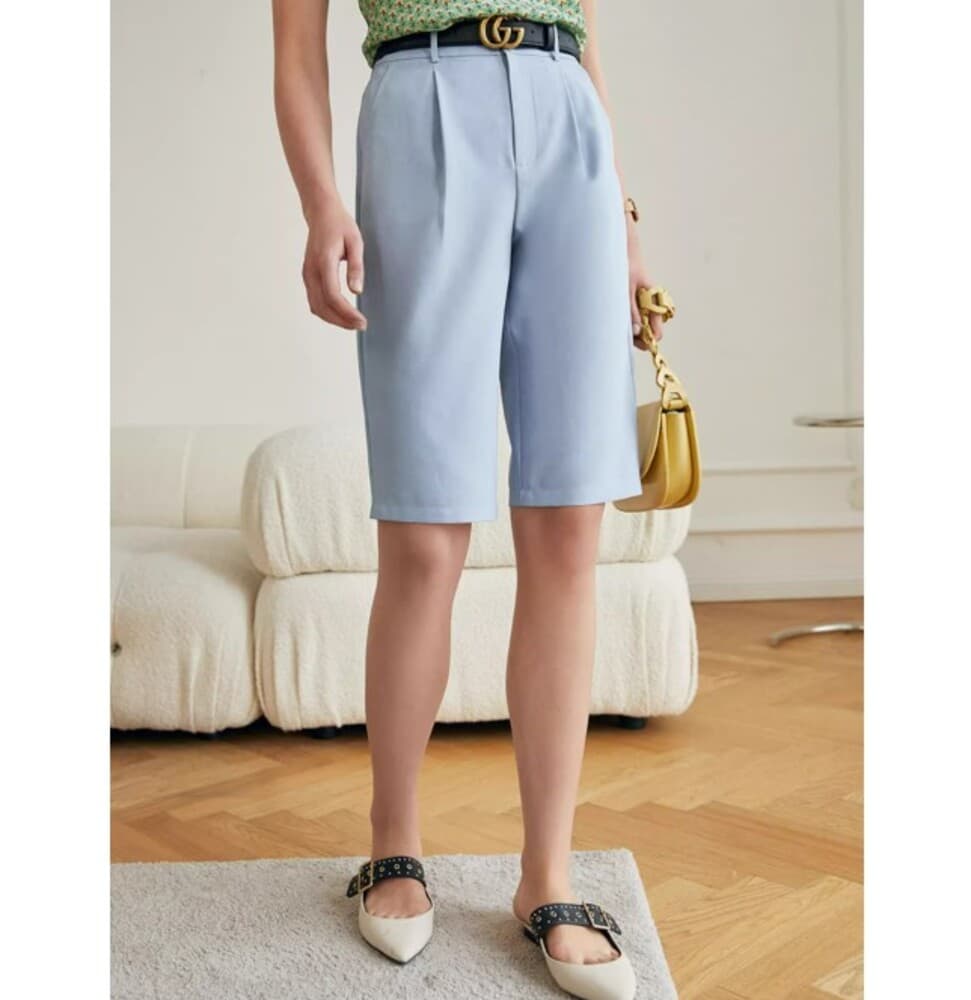 ブルベ夏服 ハイウスト ミドルパンツ