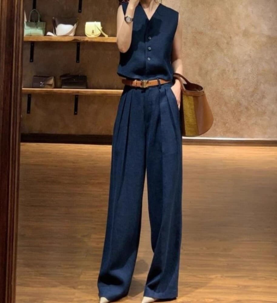 ブルベ冬服 セットアップ ベスト+タックパンツ セット