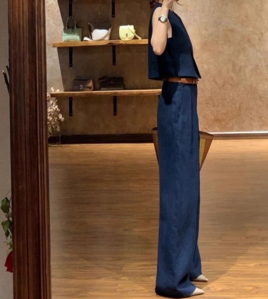 ブルベ冬服 セットアップ ベスト+タックパンツ セット