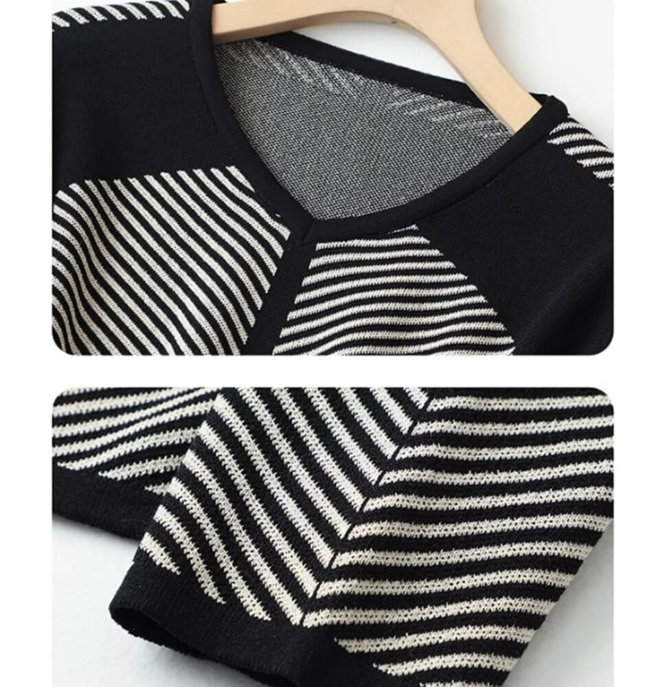 ブルベ夏/ブルベ冬服 切り替え長袖Tシャツ