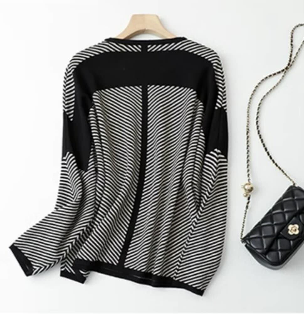 ブルベ夏/ブルベ冬服 切り替え長袖Tシャツ