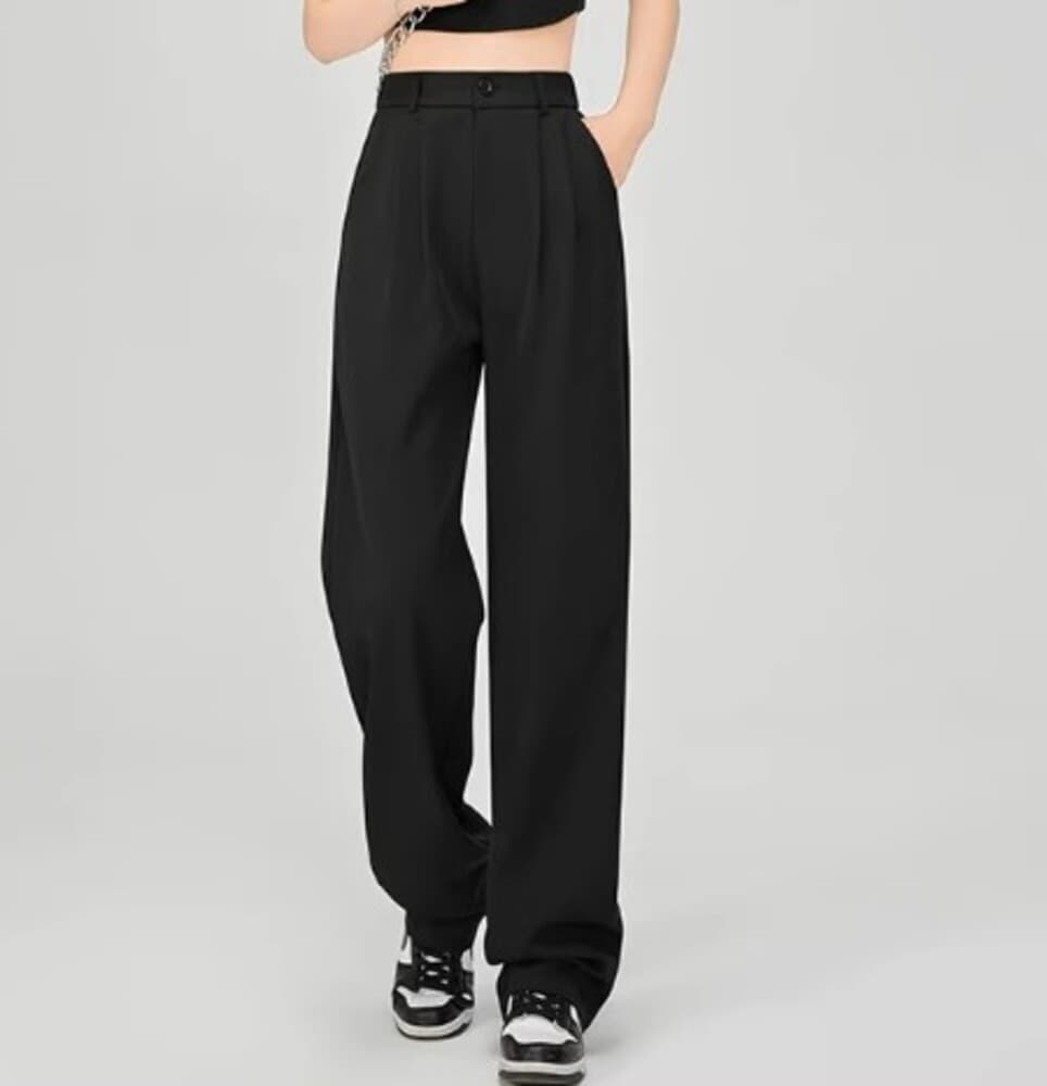 ブルベ夏/ブルベ冬服 ワイドシルエット万能パンツ