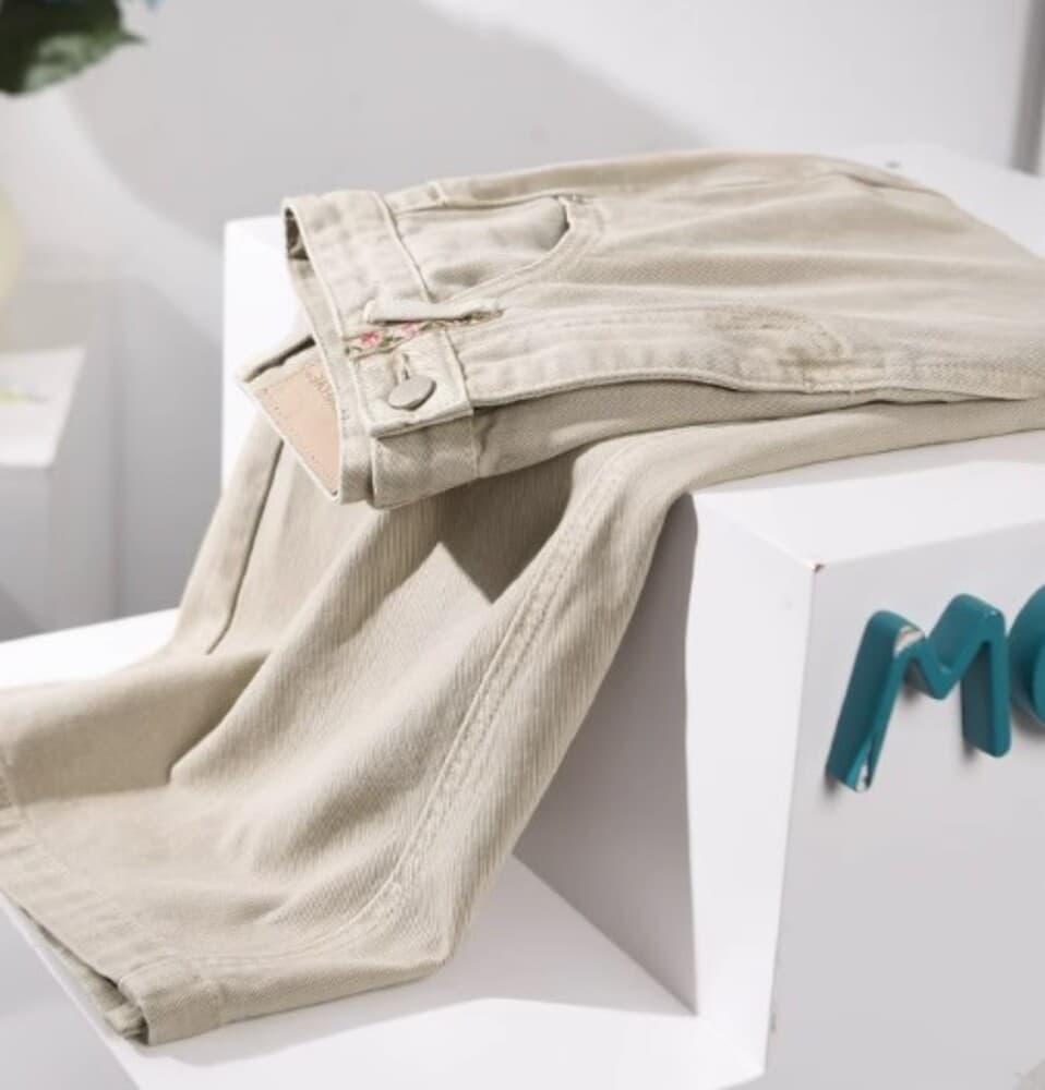 ブルベ夏/ブルベ冬服 デニムロングスカート