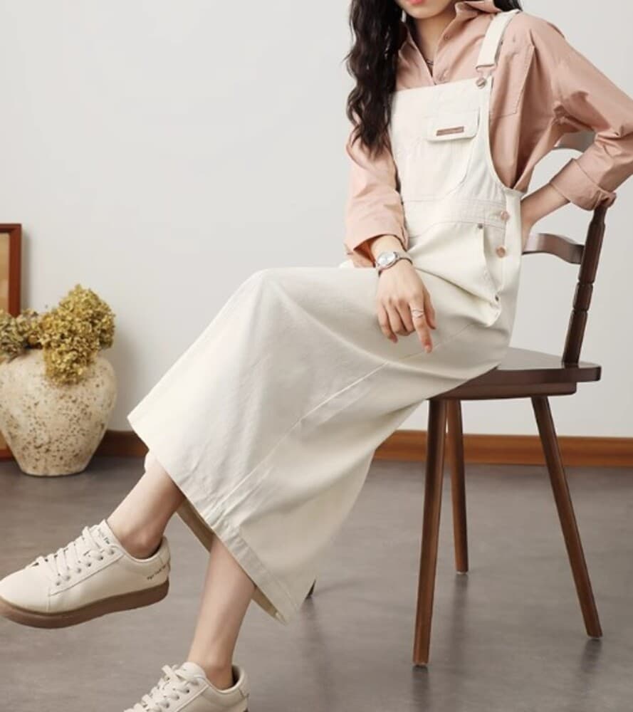 ブルベ夏/ブルベ冬服 デニムジャンスカスカート