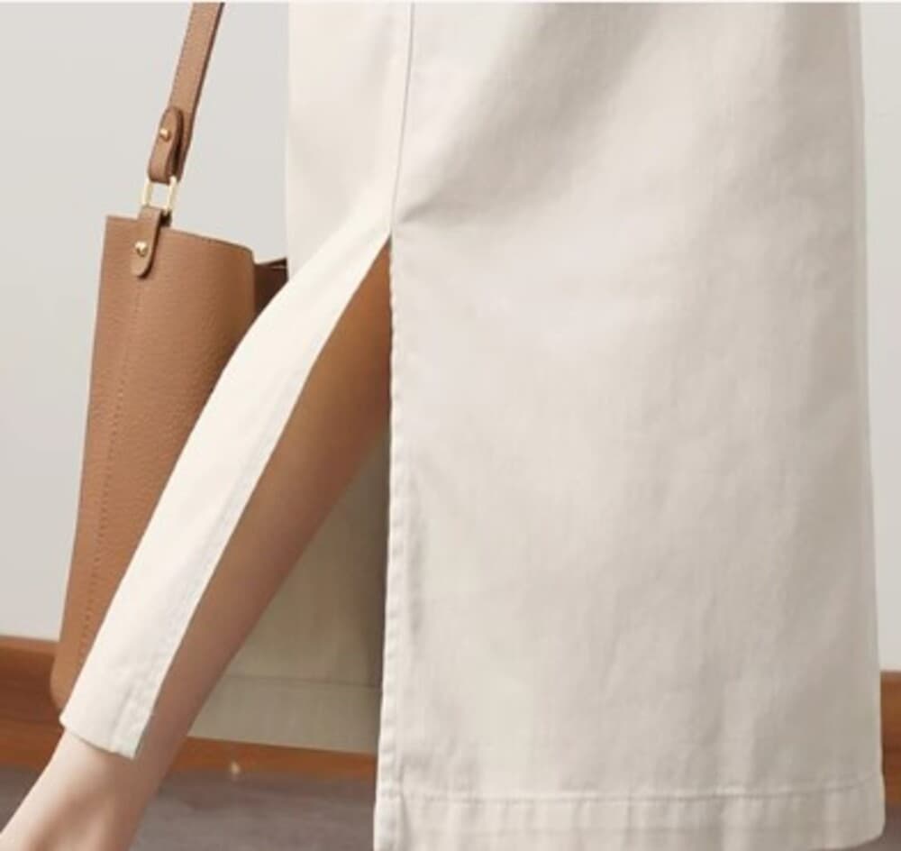 ブルベ夏/ブルベ冬服 デニムジャンスカスカート