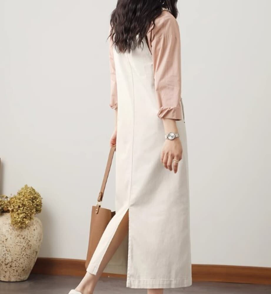 ブルベ夏/ブルベ冬服 デニムジャンスカスカート