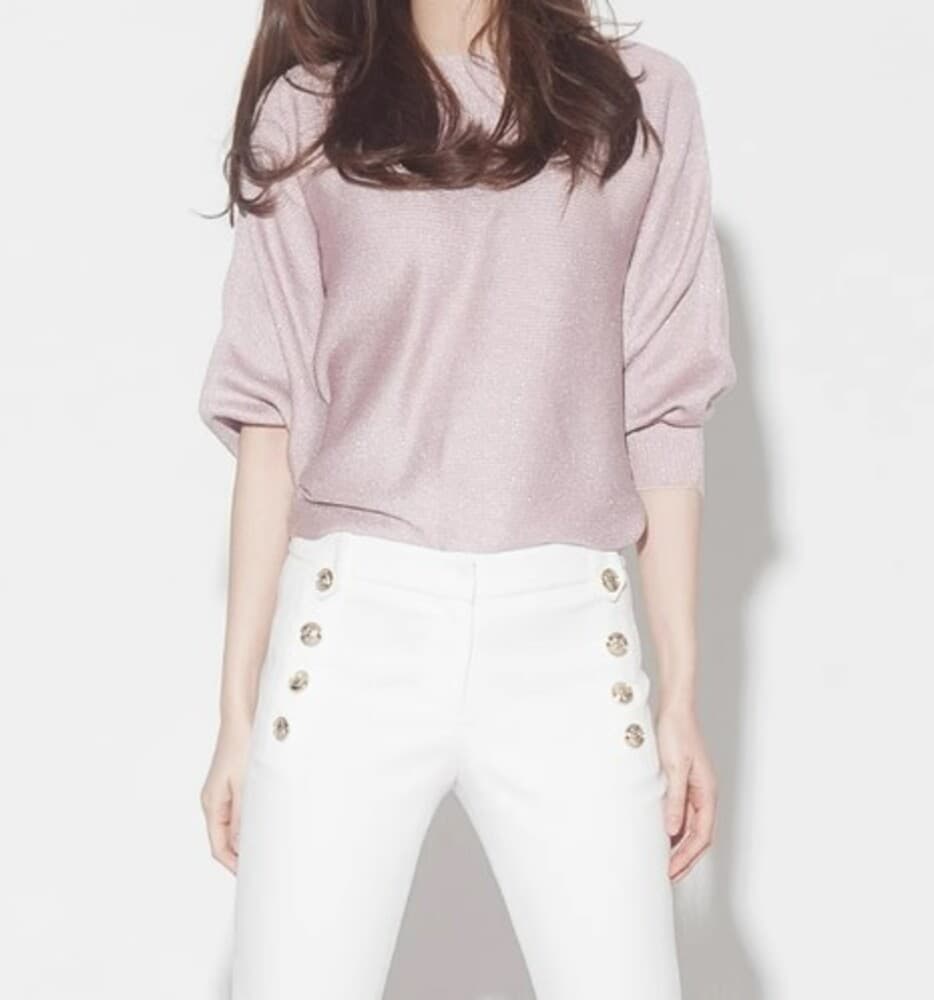 ブルベ夏/ブルベ冬服 パフスリーブブラウス