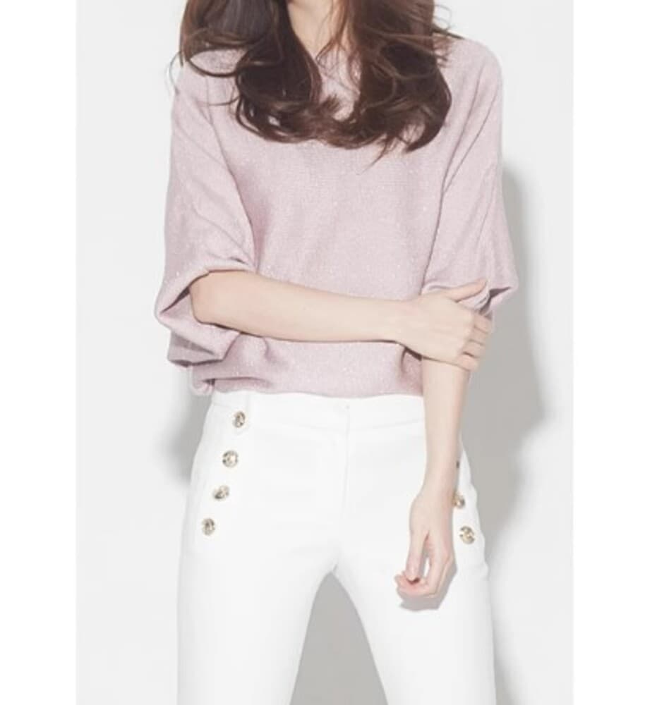 ブルベ夏/ブルベ冬服 パフスリーブブラウス