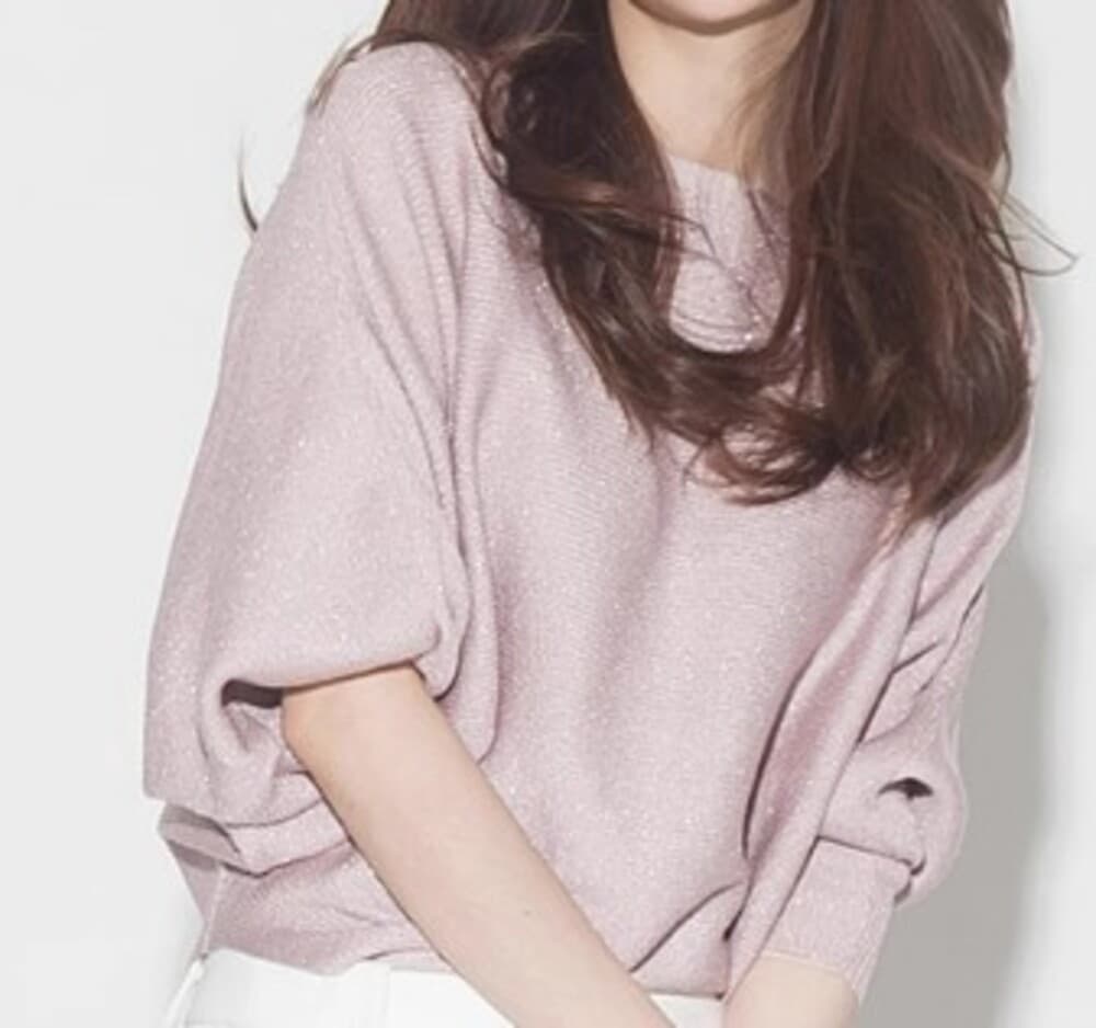 ブルベ夏/ブルベ冬服 パフスリーブブラウス