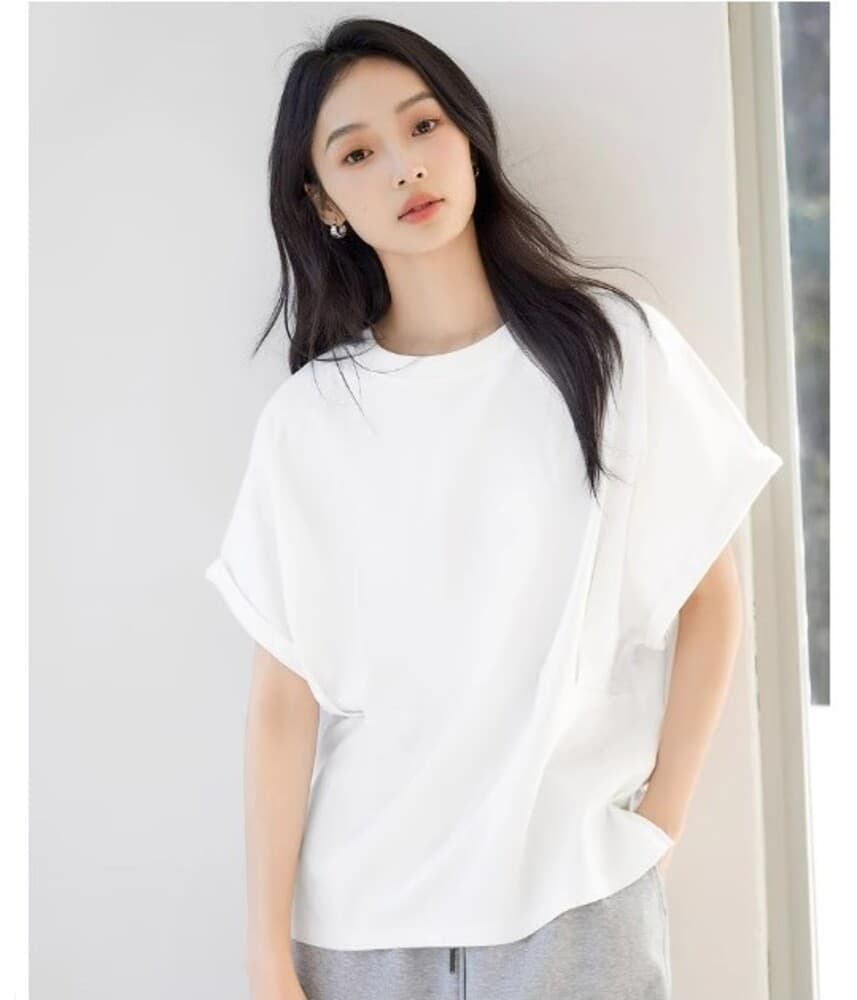 ブルベ夏/ブルベ冬服 ルーズシルエットTシャツ