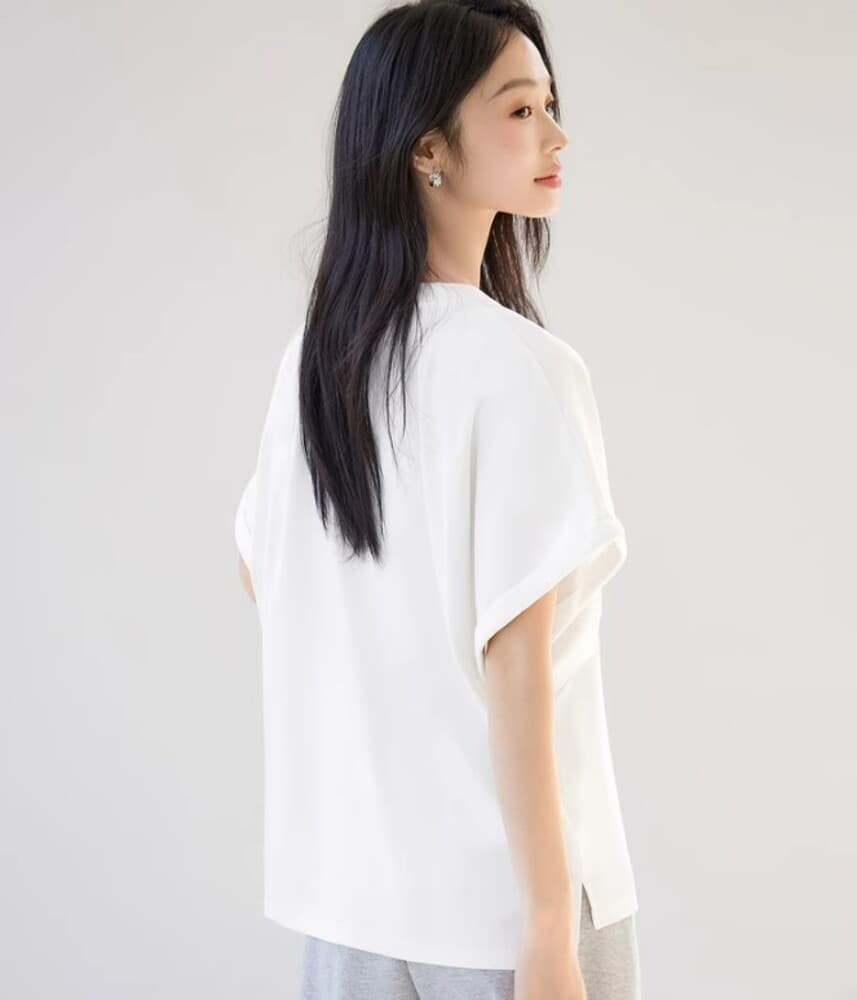 ブルベ夏/ブルベ冬服 ルーズシルエットTシャツ