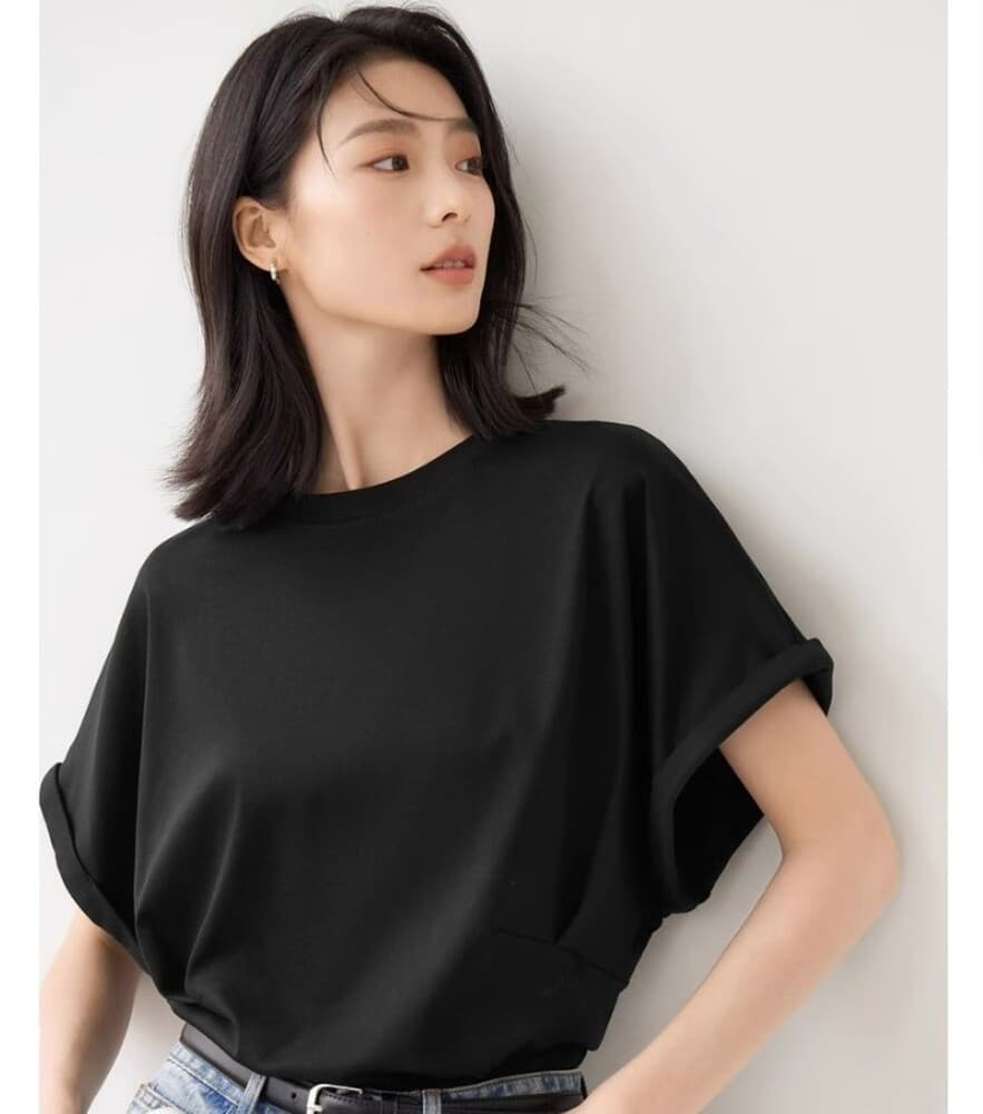 ブルベ夏/ブルベ冬服 ルーズシルエットTシャツ